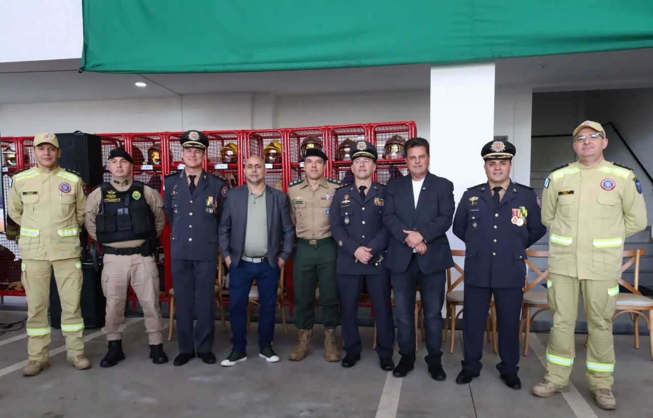 Corpo de Bombeiros de Guarapuava tem novo comandante; Rodrigo Schoemberger assume o 12º BBM